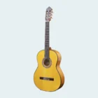 Guitarra Flamenca modelo Cádiz de madera, sonido brillante y percusivo, ideal para músicos flamencos.